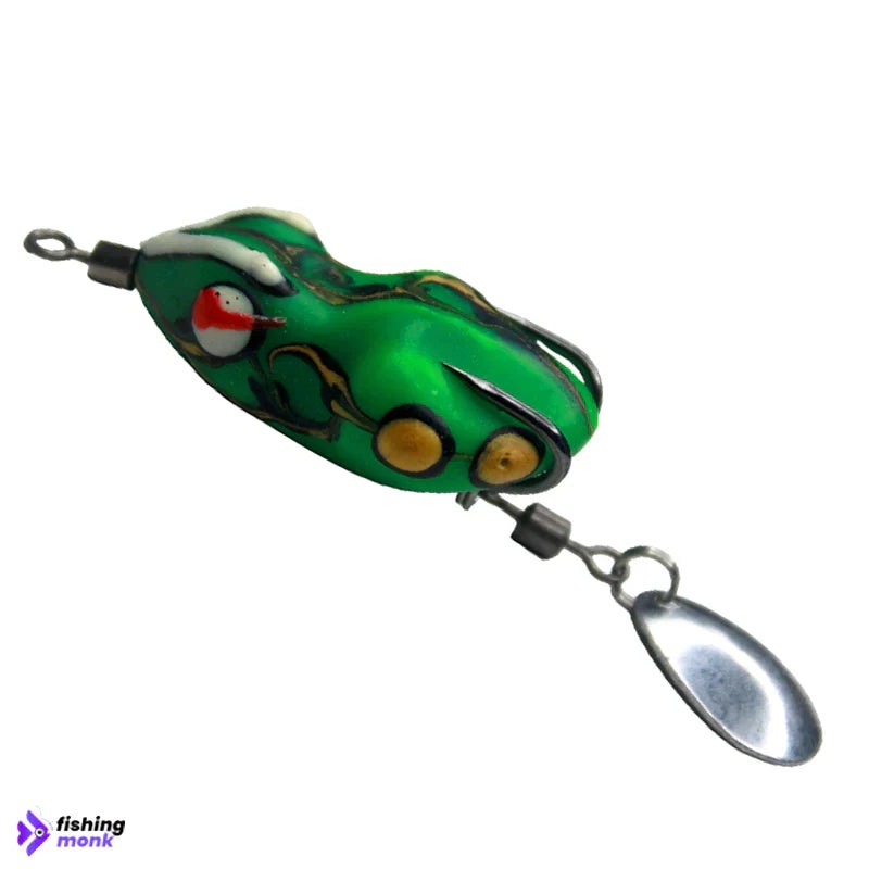 Bravvo Puma Hand Made Soft Frog Lure | 3.5cm | 4-5g Green