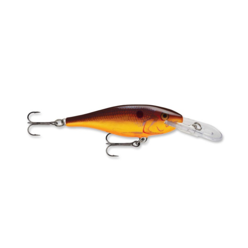 Rapala Shad Rap 06 Fishing Lure, 2 1/2″, 1/4oz, Crawdad