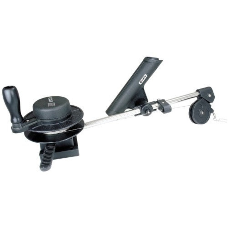 Scotty 1050 DPR Depthmaster Compact Manual Downrigger, 23″ Boom, W/Rod