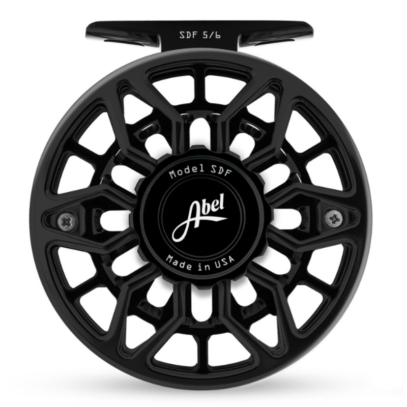 Abel – SDF – Fly Reel – 5/6 – Black – Ported
