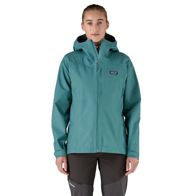 Patagonia W’s Boulder Fork Rain Jacket Buckhorn Green / BUGR XXS