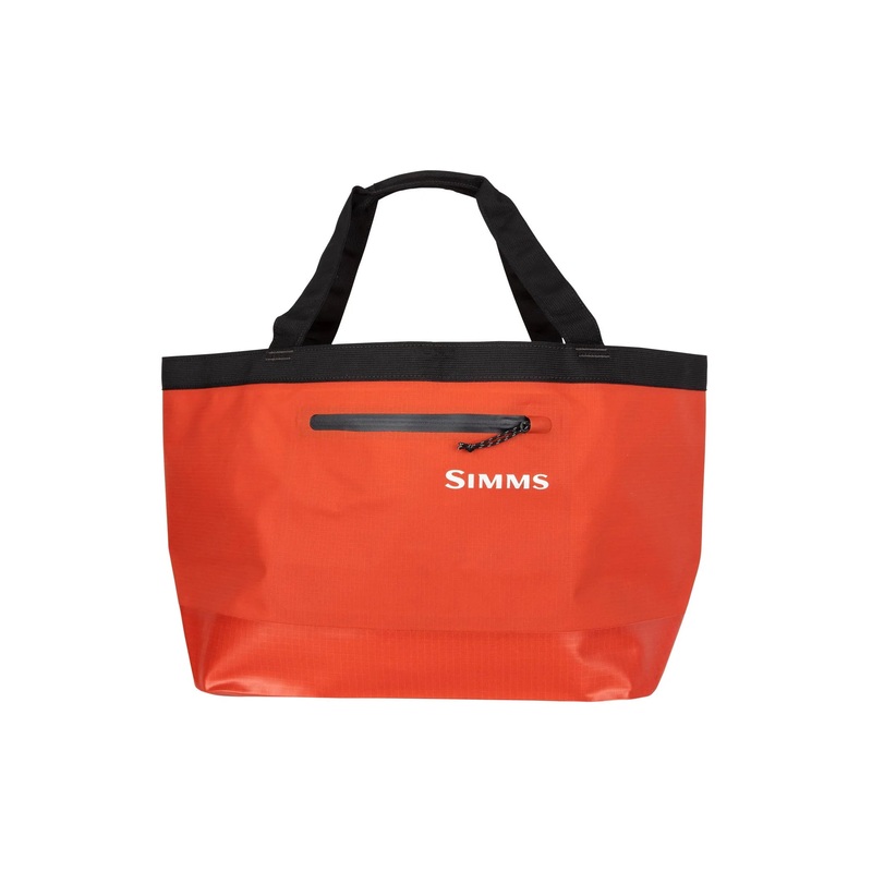 Simms Dry Creek Simple Tote 50L Simms Orange