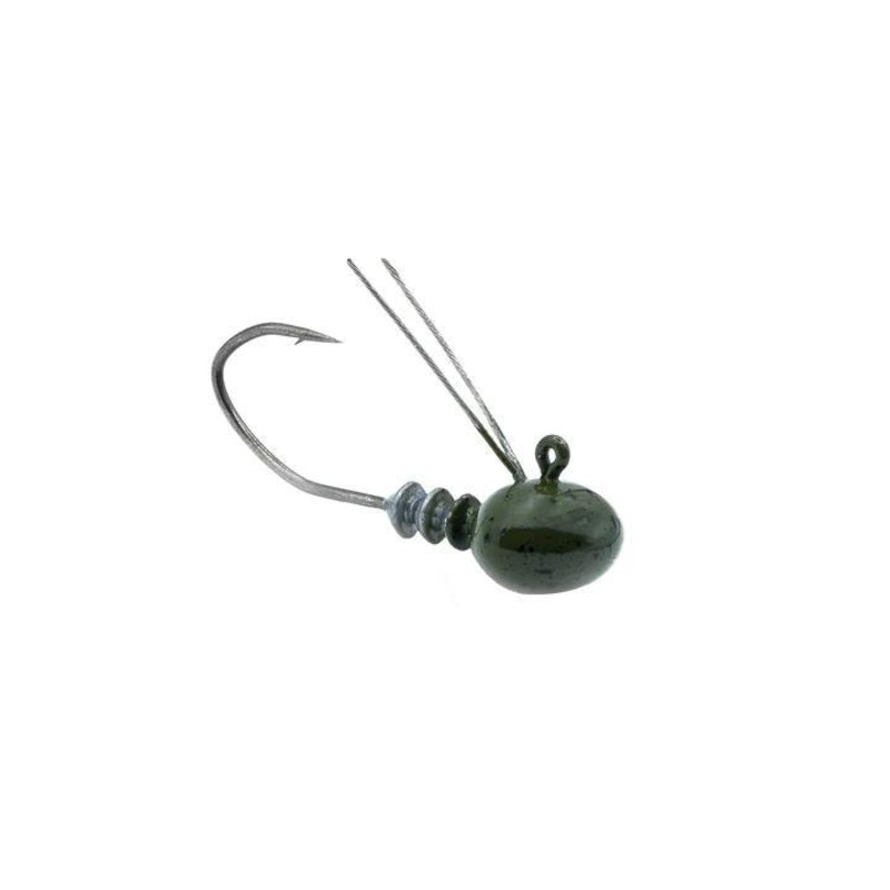 6th Sense Divine Ned Rig Football Jig Head Black 3/16 oz