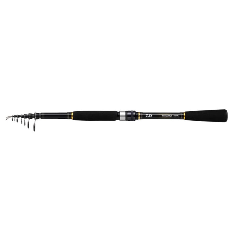 Daiwa Mobile Pack Telescopic Ultra light Spinning Rod | 7.4ft – 7.6ft 7.4ft Ultra Light