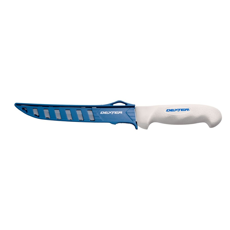 Dexter Russell SG142-8TEEG 8″ Sofgrip Tiger Edge Scalloped Knives with Edge Guards