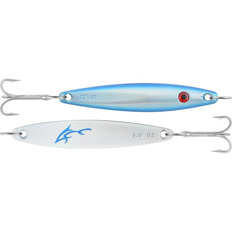 Hurricane Pearl/Blue Cast Iron 6oz 5.75″