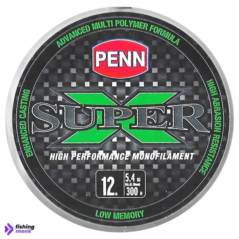 PENN Super X Monofilament | 300m 0.30mm | 12lb | 5.4kg