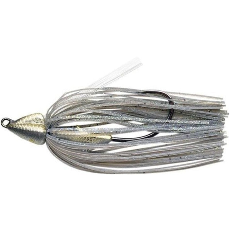 Keitech Lead Swing Swimmer Swim Jig Black Blue Flake 1/4 oz