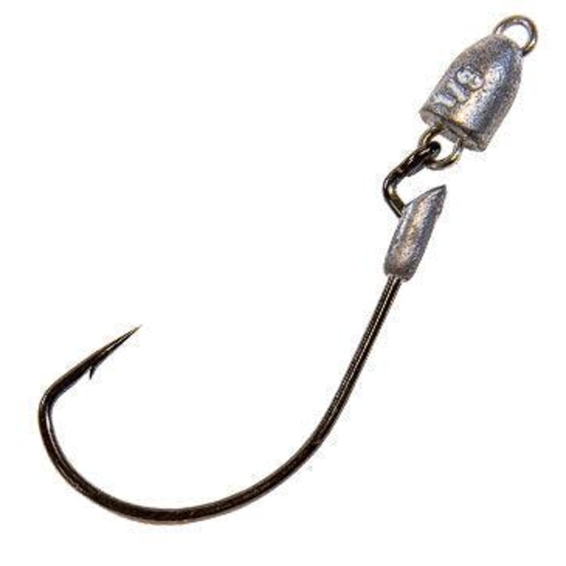 Z-Man TT Lures SnakelockZ Jigheads Weight: 1/8oz – Hook Size: 4/0 – Q’ty/Pk: 3