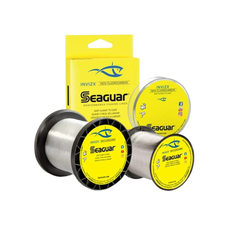 Invizx Fluorocarbon Mainline Performance Fishing Line 6lb, 200yd Clear