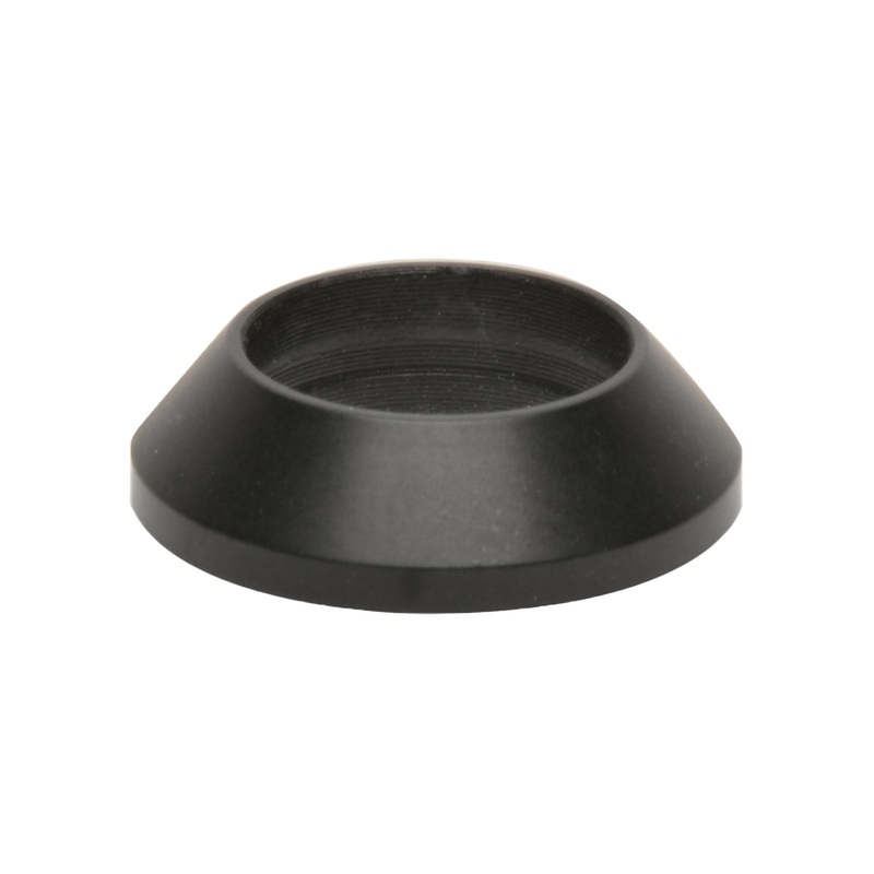 American Tackle AAWC Aluminum Winding Checks  Matte Finish Matte Black 8.0
