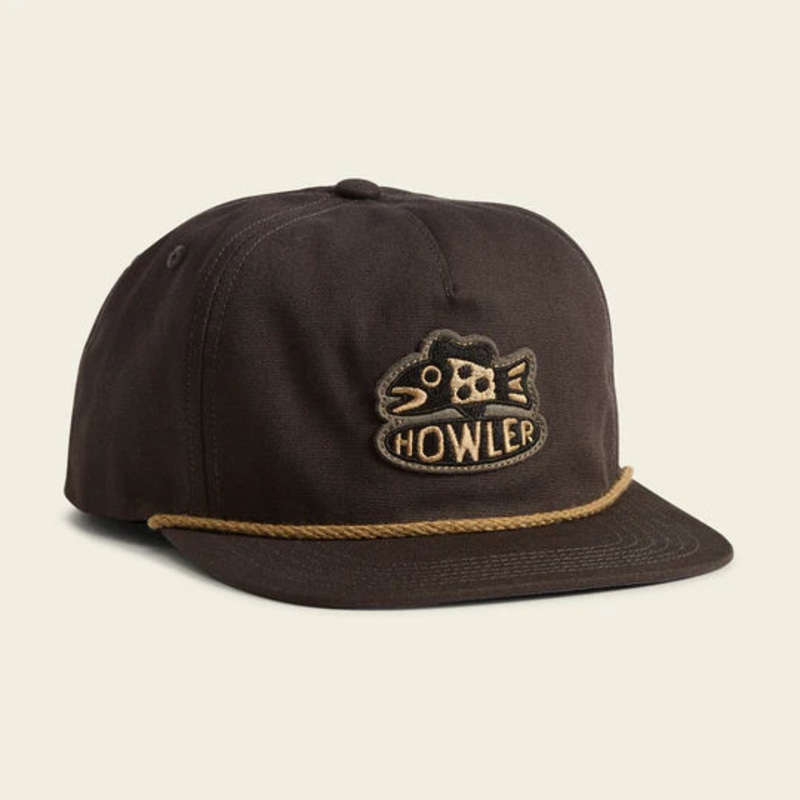 Howler Bros – Travelin’ Fish Snapback Stone Blue