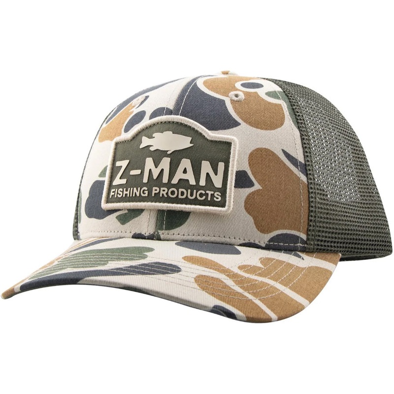 Z-Man Z-Man Camo Trucker Hatz – Stone/Rifle Green Stone/Rifle Green