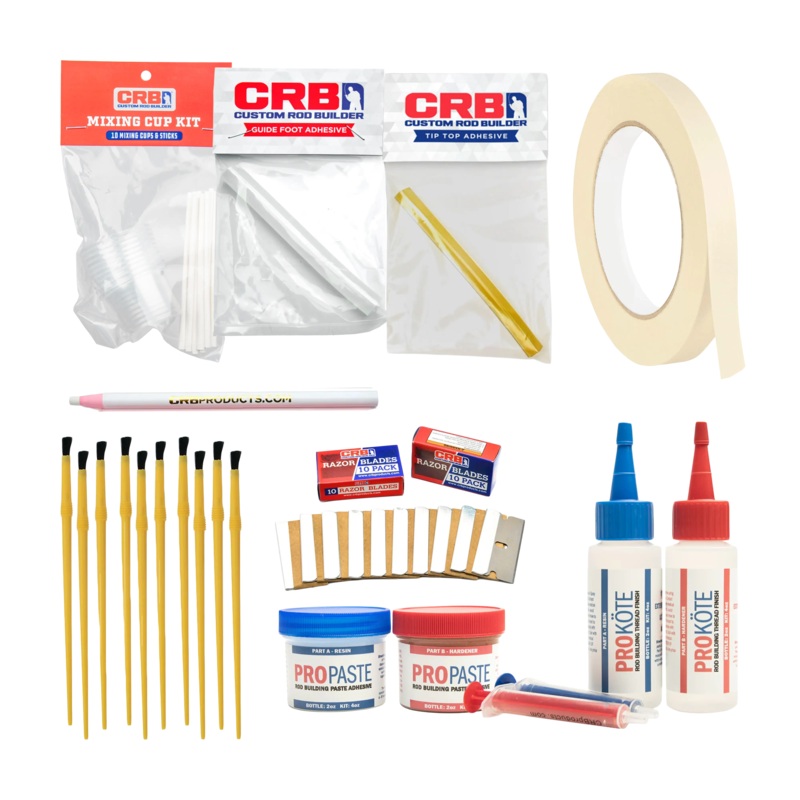 Rod Building Basic Supply Kit 4 oz. 4 oz. Fine  10-Pack