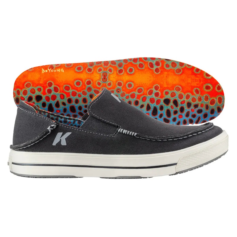 Korkers Fish Moc | Brown Trout 8 Black