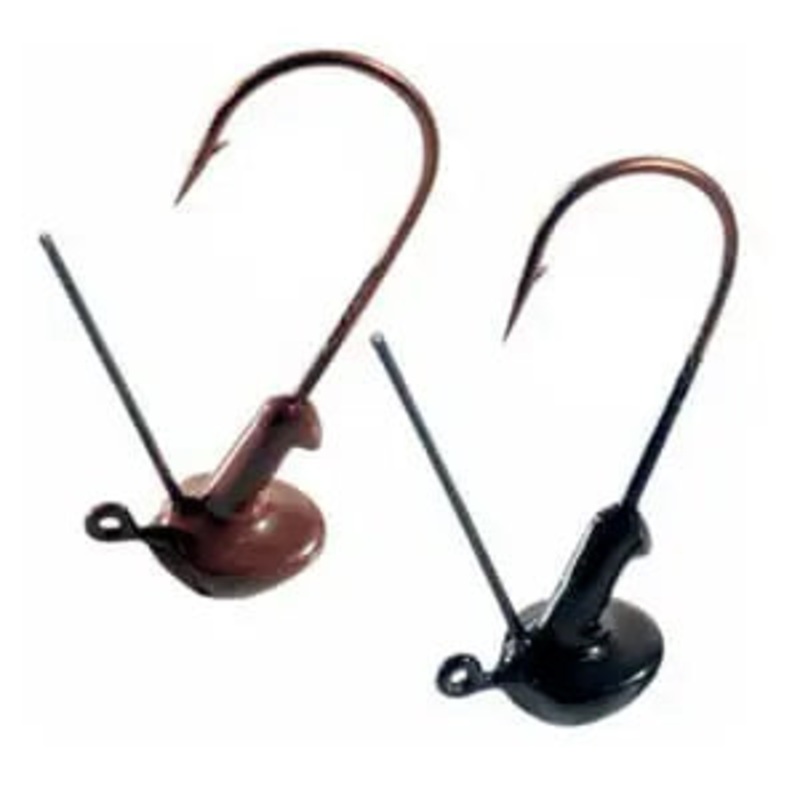 Chompers Stand-up Jig Heads (8 Pk) 1/8oz Black