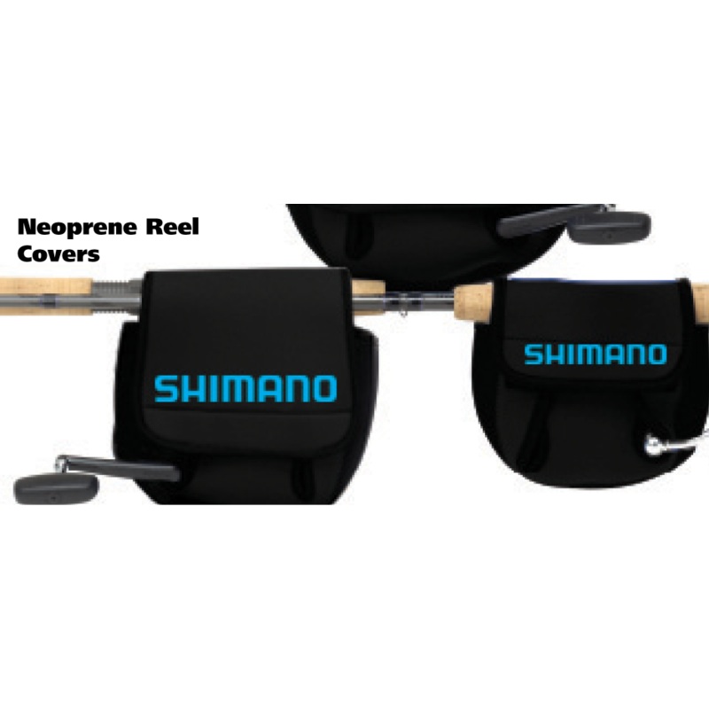 Shimano Neoprene Spinning Reel Covers Black Small