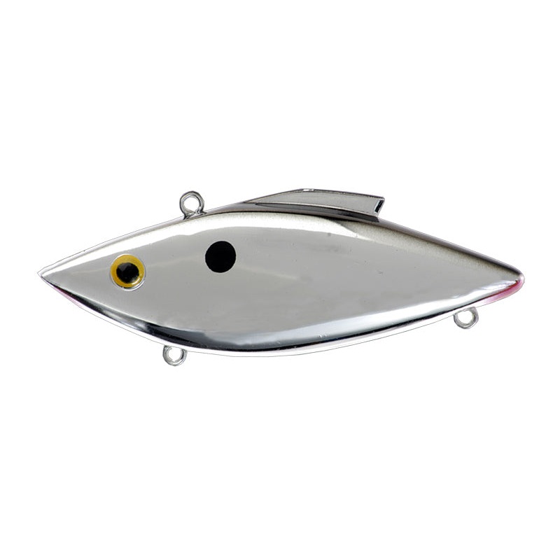 Bill Lewis Rat-L-Trap Chrome Series Lipless Crankbait – 3 Inch Chrome Black Back 3 inch – 1/2 oz