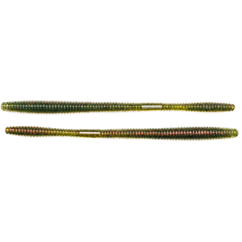 LIVETARGET Straight Tail Worm – 5.5 Inch Black & Blue 5.5 inch – 10 pack