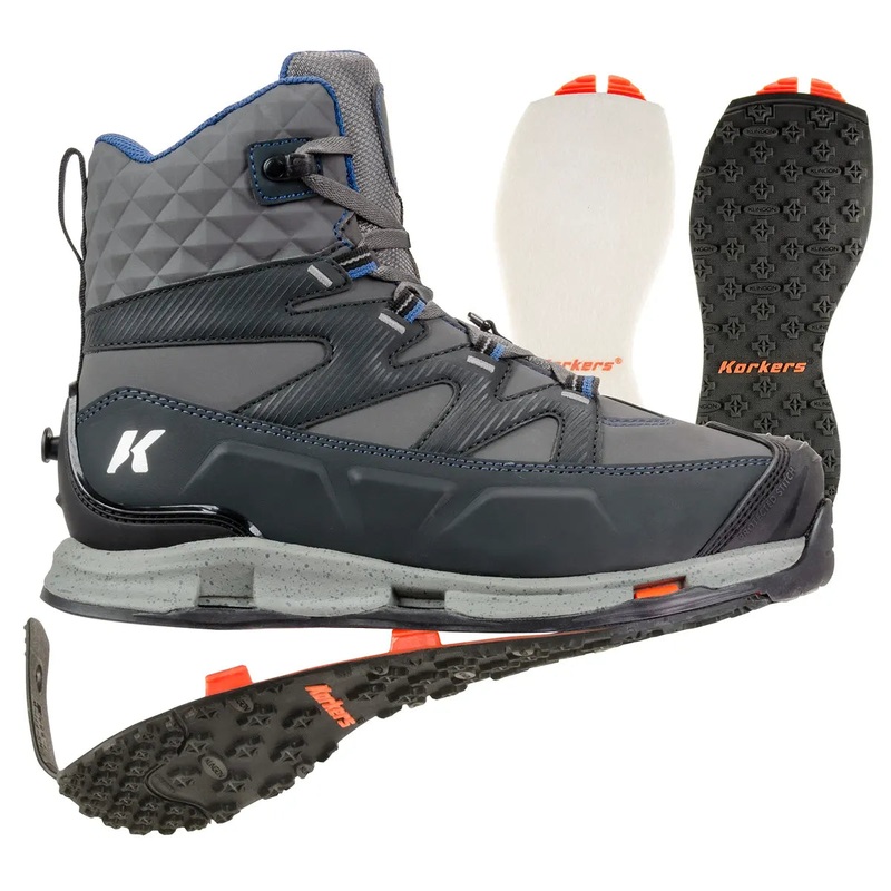 Korkers M’s Bantam Lite Wading Boot 5 Felt / Kling On