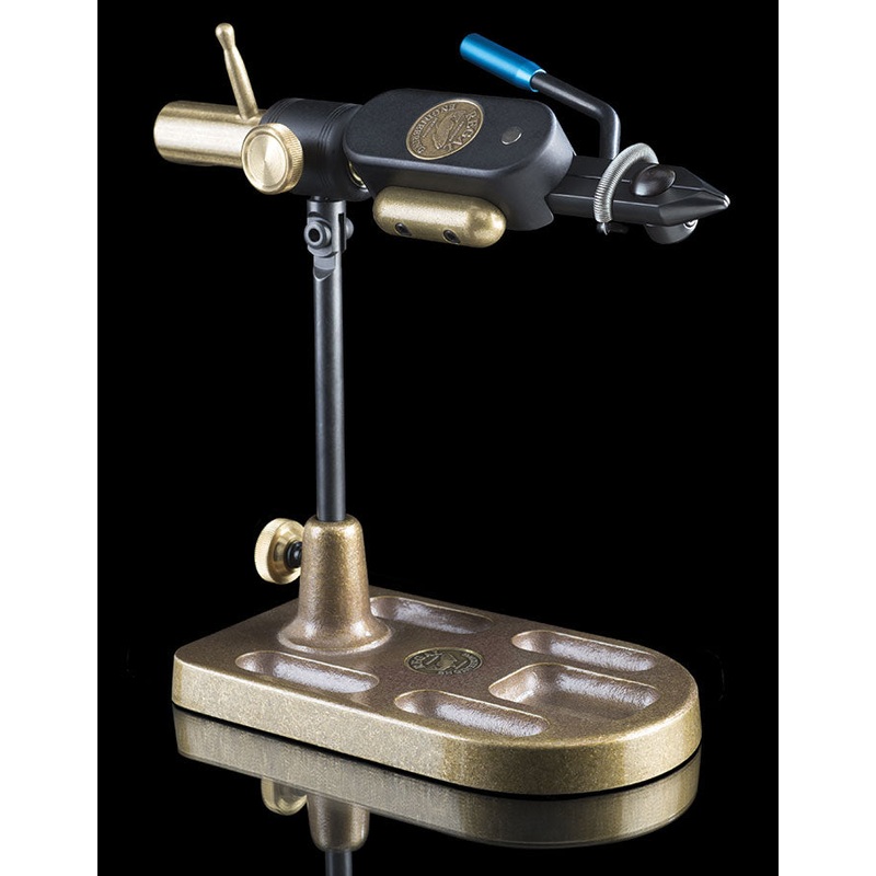 Regal Revolution with Trad Jaw and Bronze Pocket Base in Rustic Pine