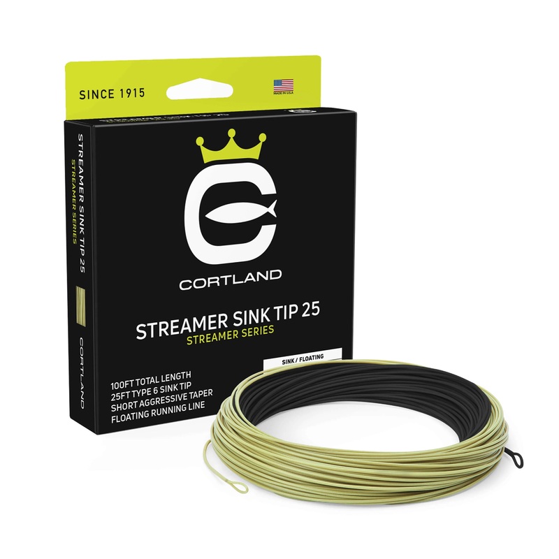 Cortland Streamer Sink Tip 25 Fly Line WF6/7 (240gr)