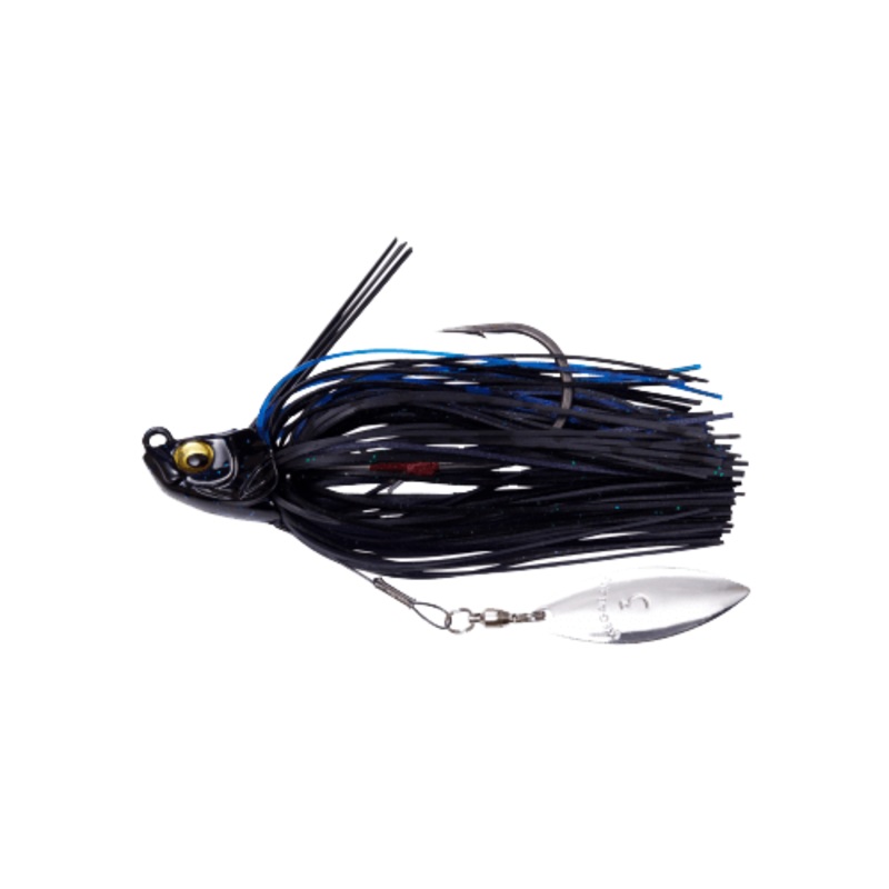 UOZE SWIMMER BASS JIG – 1/4oz 1/4OZ BLACK BLUE