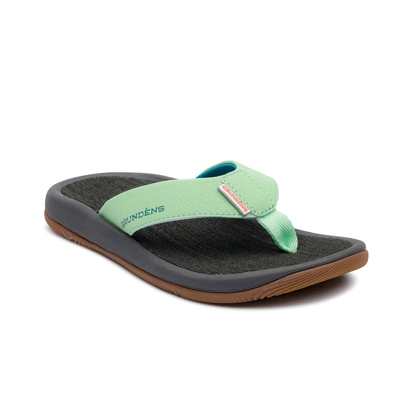 Grundns W’s Deck Mate 3-Point Sandal Pastel Green 5