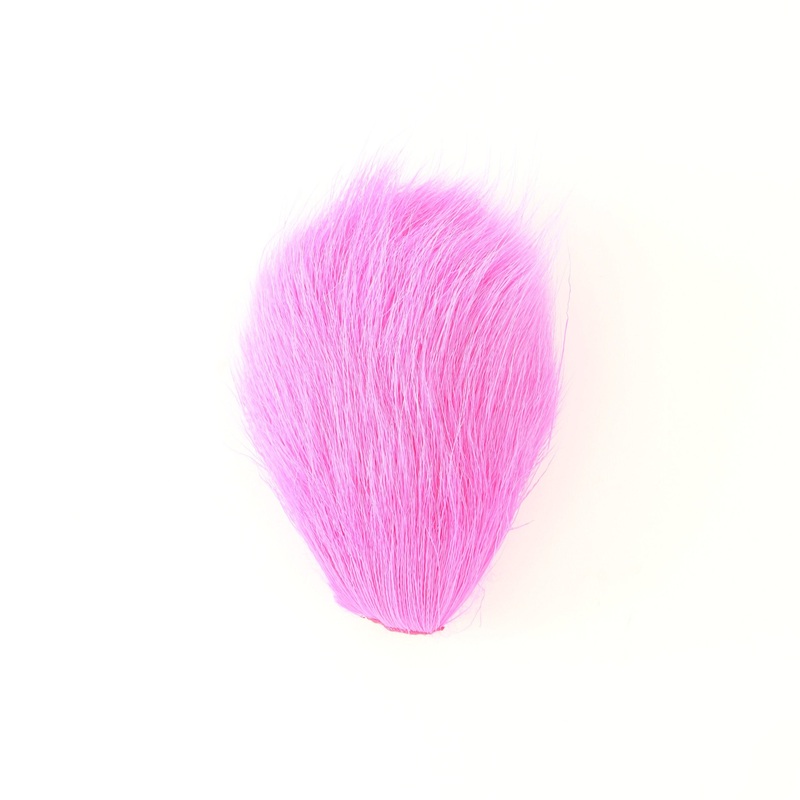 Hareline Deer Belly Hair Black
