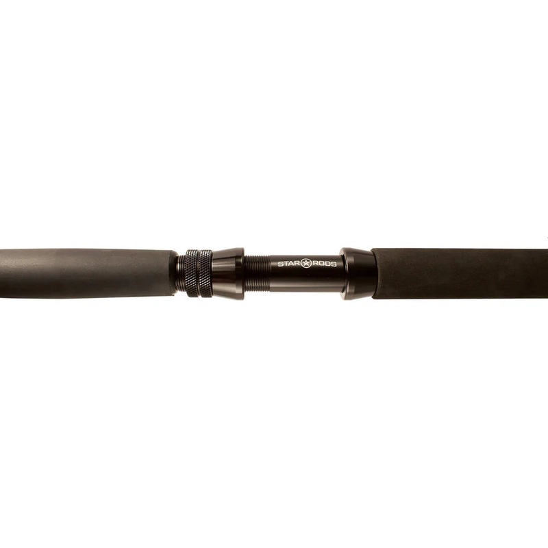 STAR RODS AERIAL STAND-UP CONVENTIONAL RODS – ROLLER & TURBO GUIDES EX3080RS 5’9″ 30-80lb