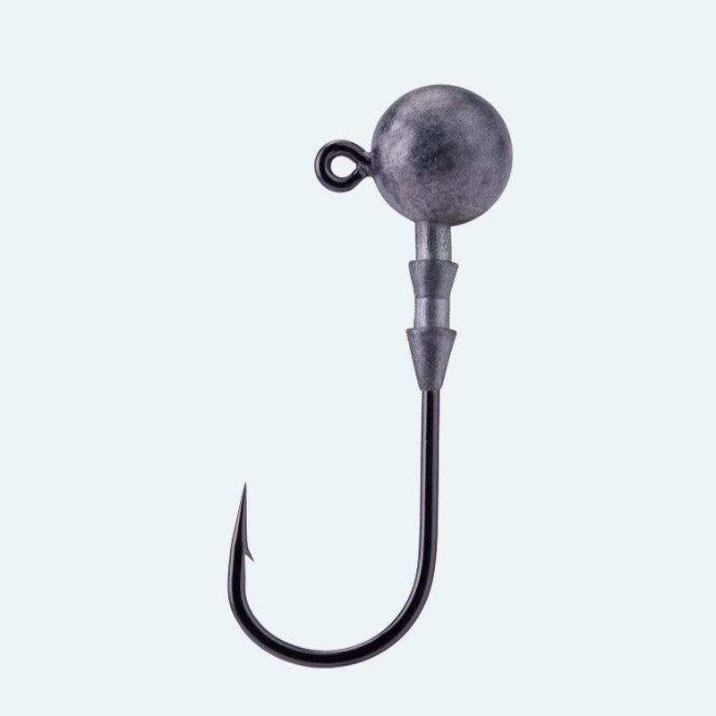 BKK Silent Chaser 2X Round Jigheads 1/0 – 3/16oz 4pk