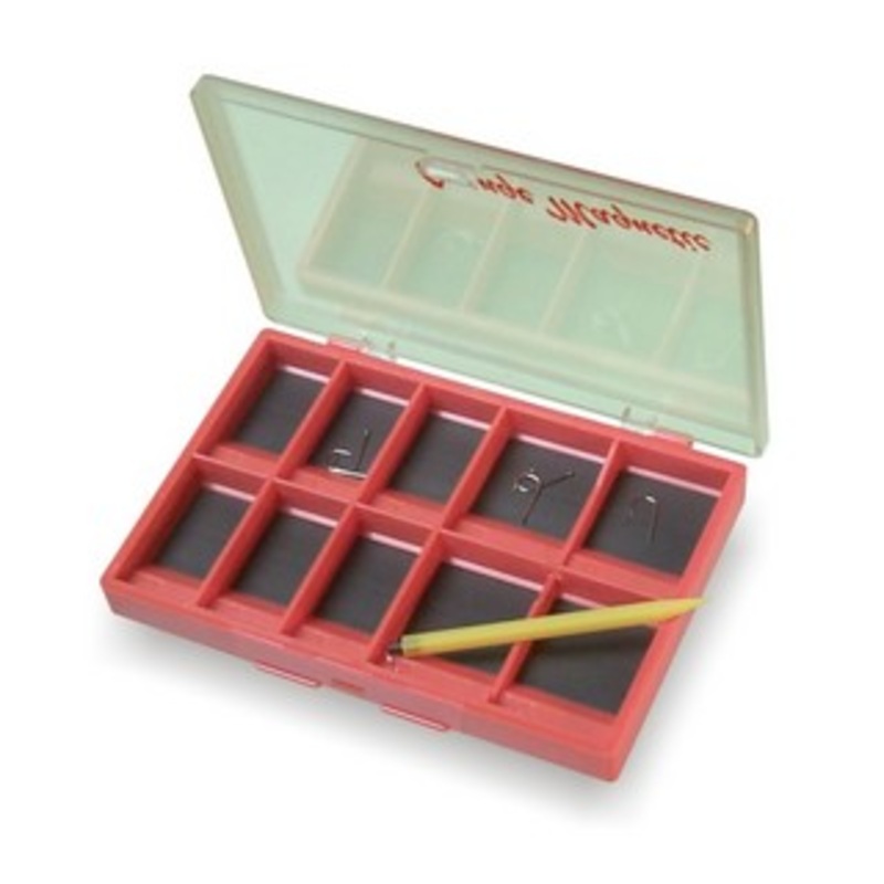 Stonfo Small Orange Magnetic Hook Box with 10 Compartments – Umpqua Tiemco