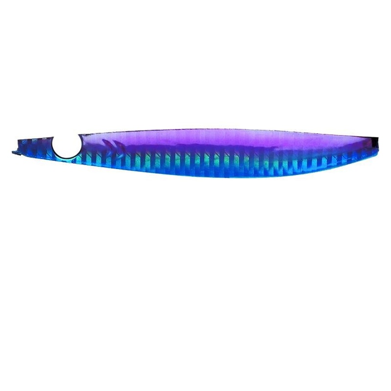 Williamson VSJ100BLKPrpL Vortex Speed Jig, 4 3/4″, 3 1/2 oz, 9/0