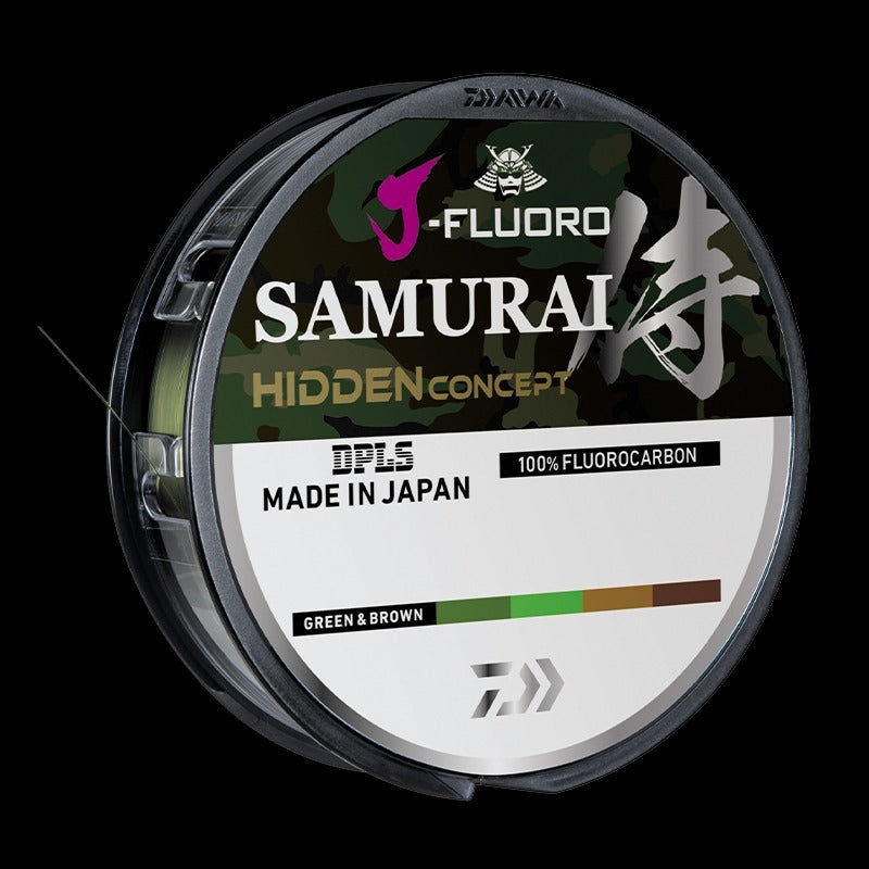 Daiwa J-Fluoro Samurai Hidden Concept Lines 2 lb / 220 yds Hidden