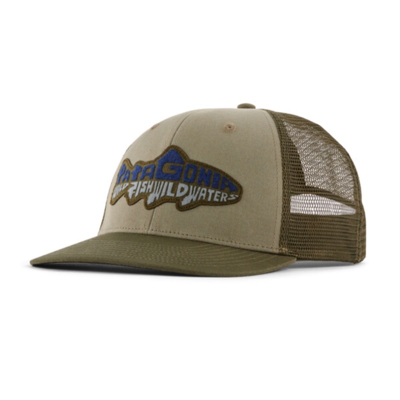 Patagonia Take a Stand Trucker Hat – Wild Waterline: River Rock Green Sale