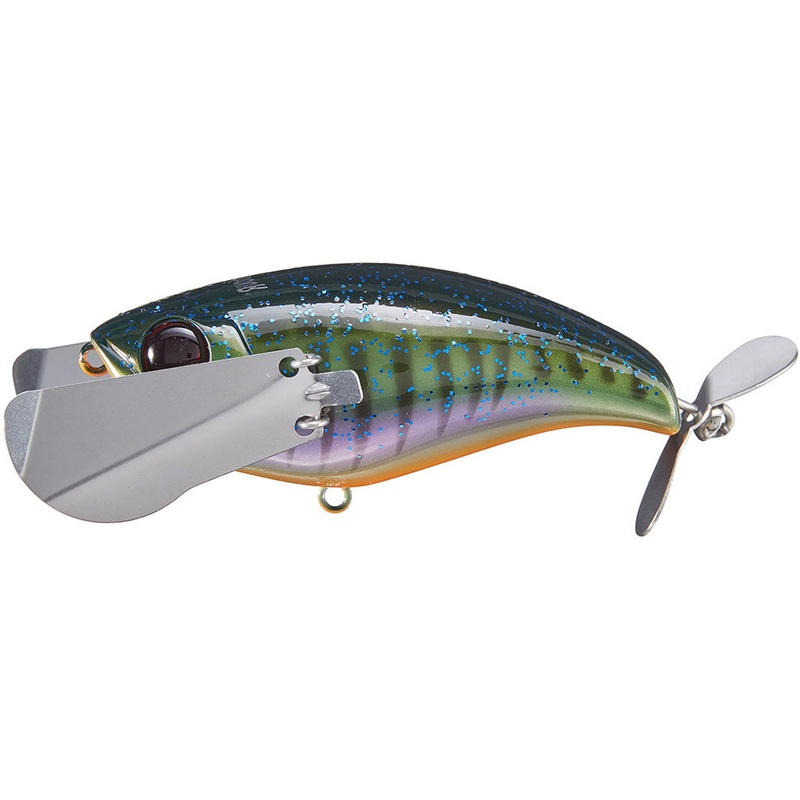 Jackall Pompadour Topwater Lure Black Bone 3 inch