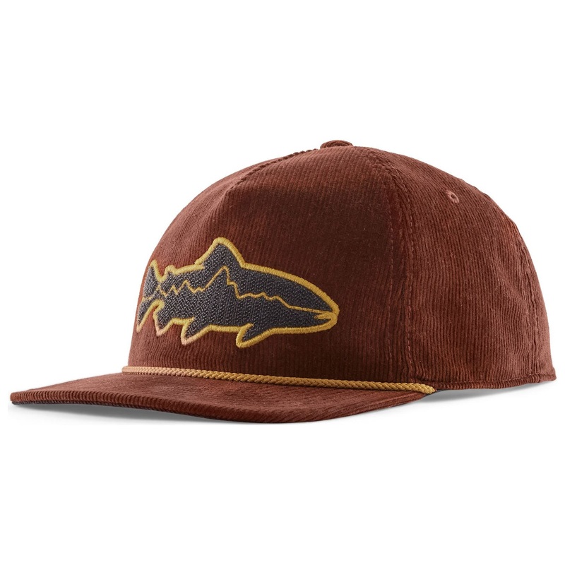 Patagonia Fly Catcher Hat Fitz Roy Trout: Dried Vanilla