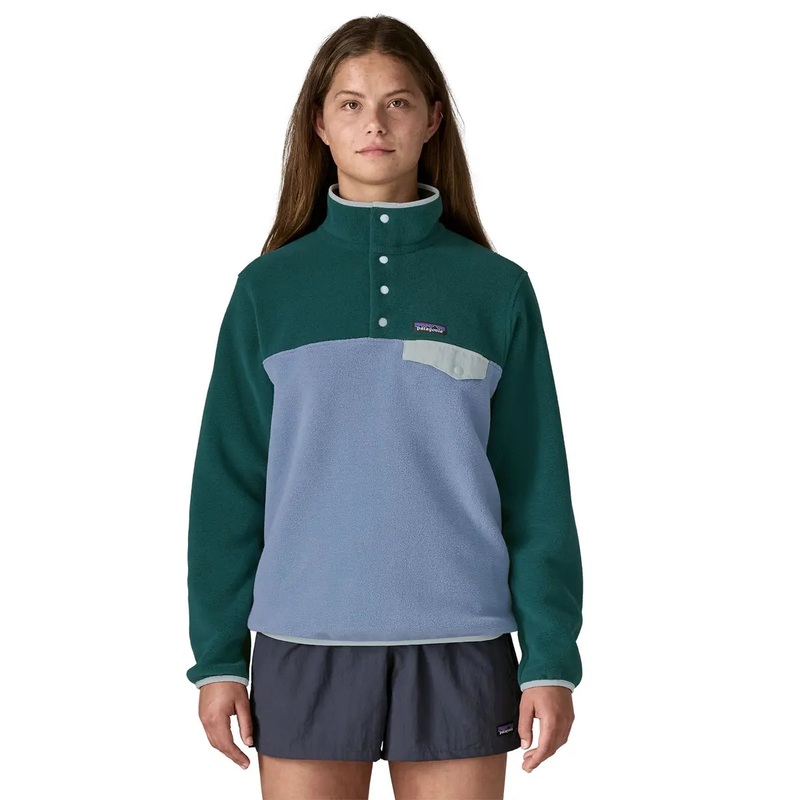Patagonia W’s Lightweight Synchilla Snap-T Fleece Pullover Brisk Purple / BKPL XXS