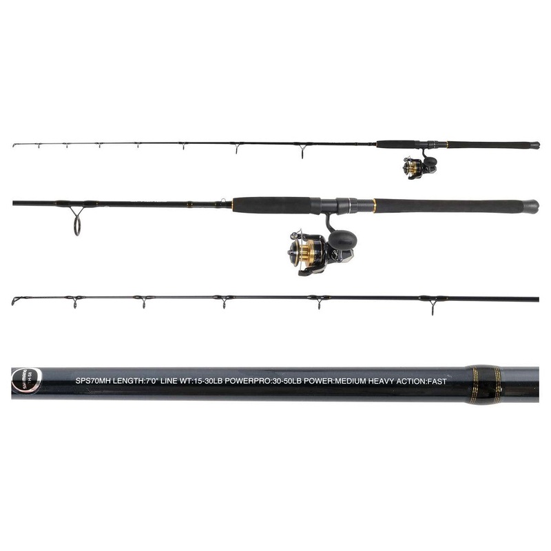 Shimano PSPSW6000HGASPS70MH Spheros Saltwater Spinning Combo 7′