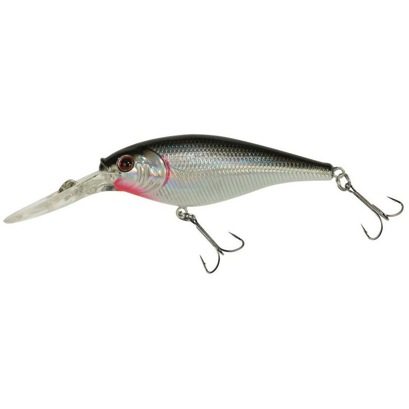 Berkley Flicker Shad Crankbait – 5/16 oz Black Brass 2 3/4 Inch – 5/16 oz