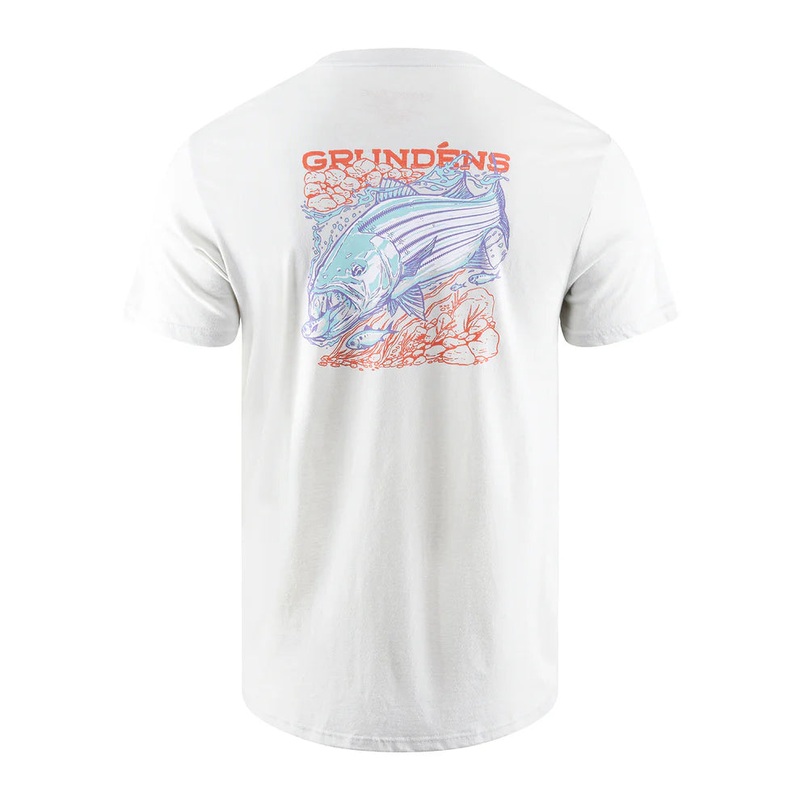 Grundens Striped Bass SS T-Shirt M