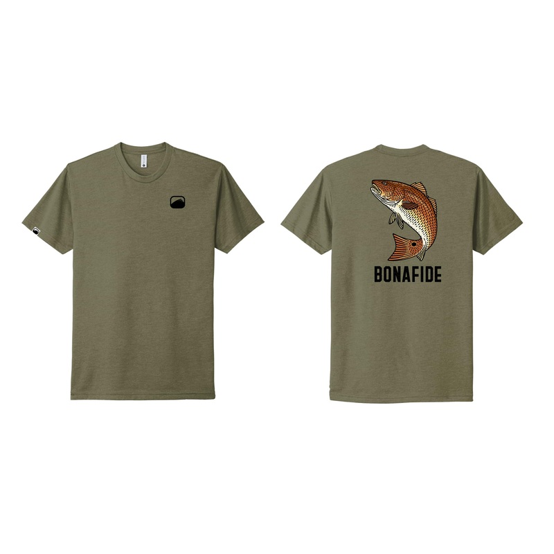 Bonafide Redfish Tee Shirt Large