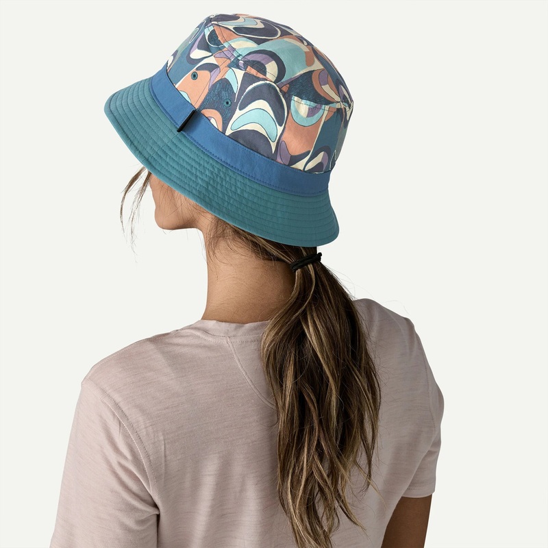 Patagonia – Wavefarer Bucket Hat Swallowtail Geo: Still Blue