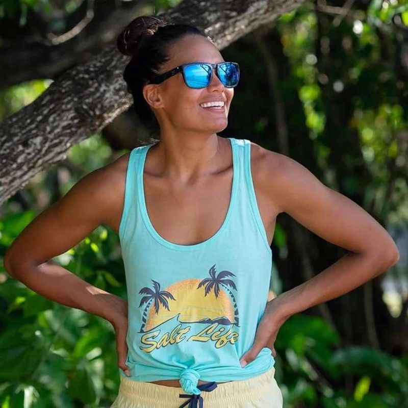 SALT LIFE ISLAND LIVING TANK ARUBA BLUE S