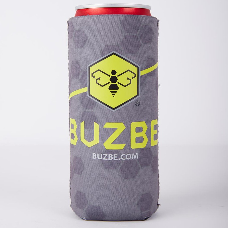 Slim Can Cooler Grey Hex