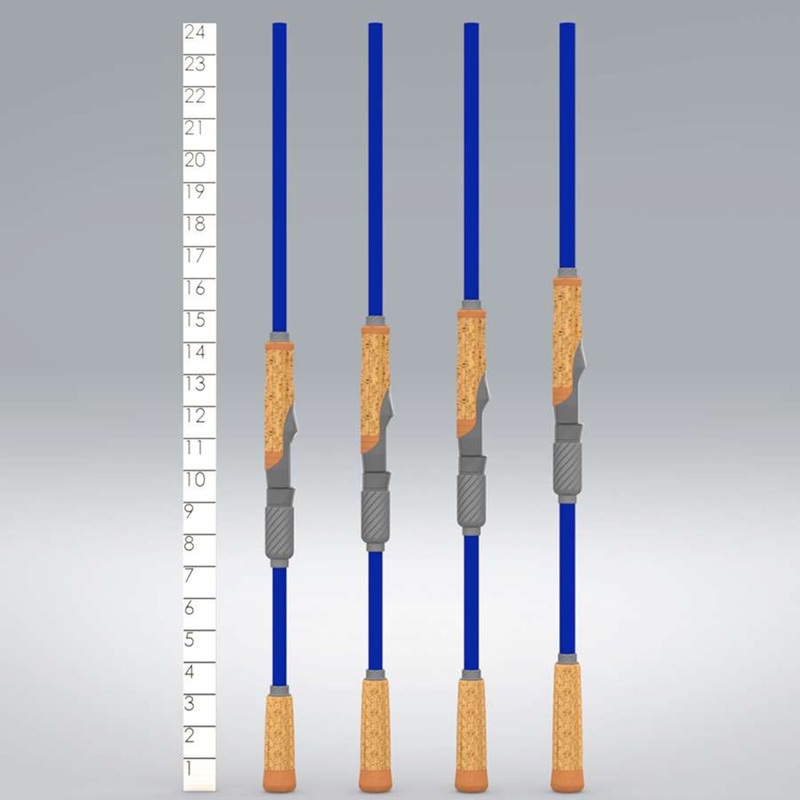 St. Croix Legend Tournament Spinning Rods 7’3″ Med Light X-Fast