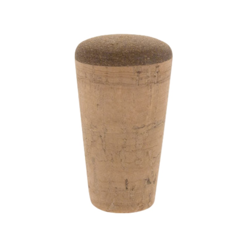 American Tackle Straight Tapered Cork Split-Grip Fighting Butt  Flat Round End