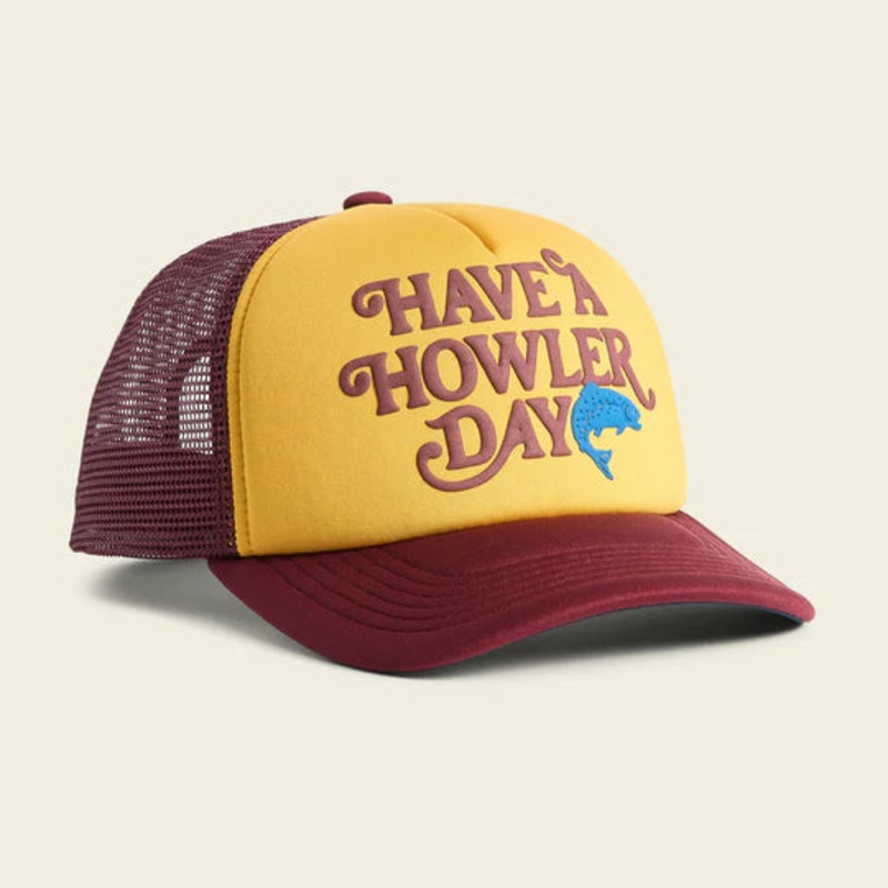 Howler Bros – Foam Dome – Have a Howler Day Gold / Maroon