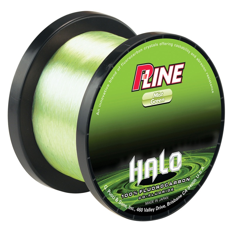 P-Line Halo Fluoro 2000 Yard Mist Green Mist Green 4 LB