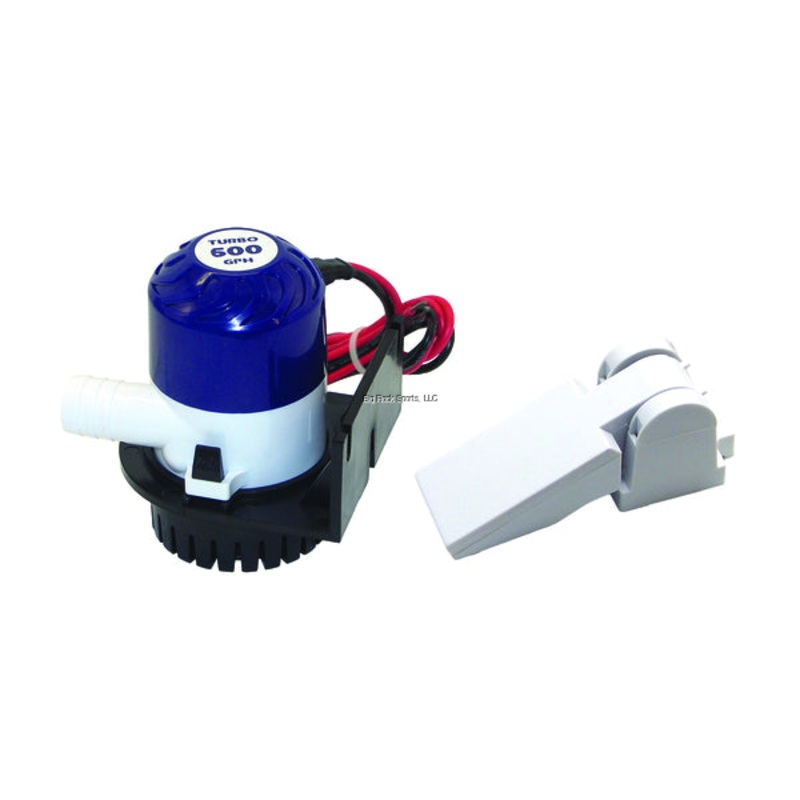 Shoreline Marine Bilge Pump 600 Gph W/Switch